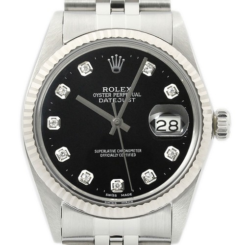 Rolex datejust 18k blanc - 18k,