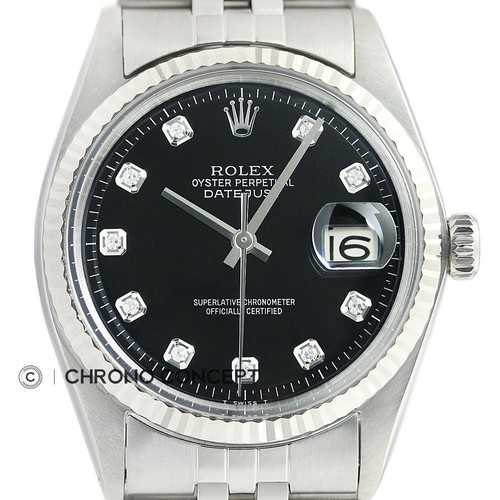 Rolex datejust 18k - rolex, &