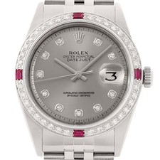 Rolex Datejust Gris Diamant