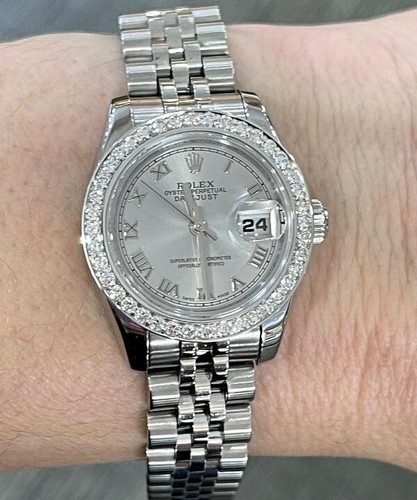 Rolex lady datejust lunette - rolex,