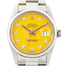 Rolex Datejust 18K Or & Ss