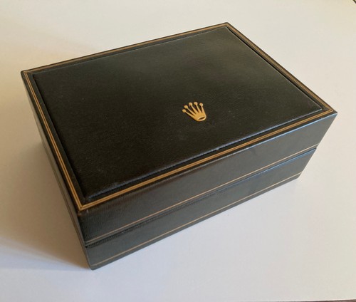 Boite ecrin cuir montre rolex - boite,