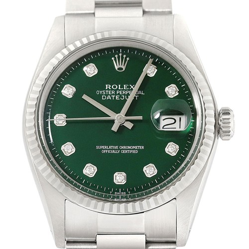 Rolex datejust vert - rolex,