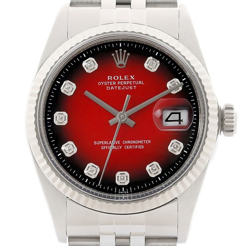 Montre rolex datejust rouge - datejust,