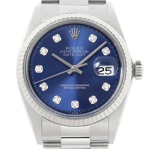 Rolex datejust 18k - rolex,