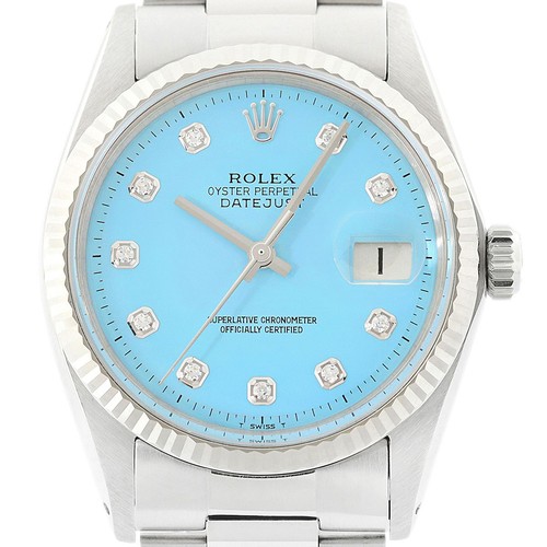 Rolex datejust cadran bleu - datejust,