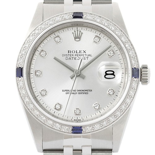 Montre rolex datejust argent - rolex,