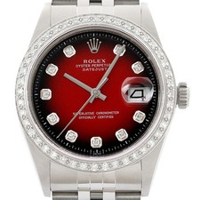 Montre Rolex Datejust Rouge
