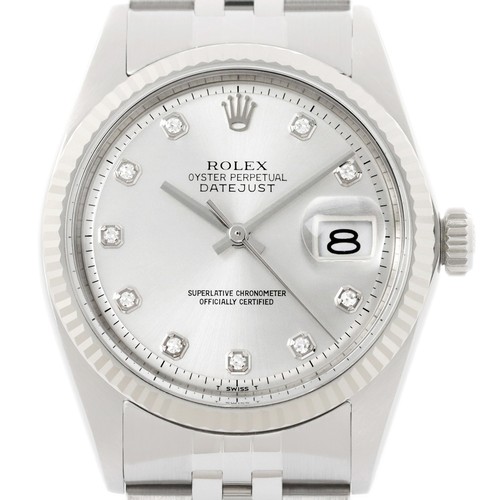 Rolex datejust 18k ss - datejust,
